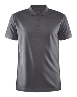 Craft Sport-Polo Core Unify (funktionelles Recyclingpolyester) granitgrau Herren